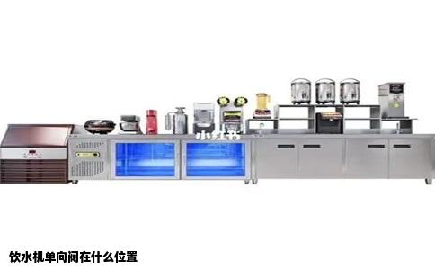 饮水机单向阀在什么位置